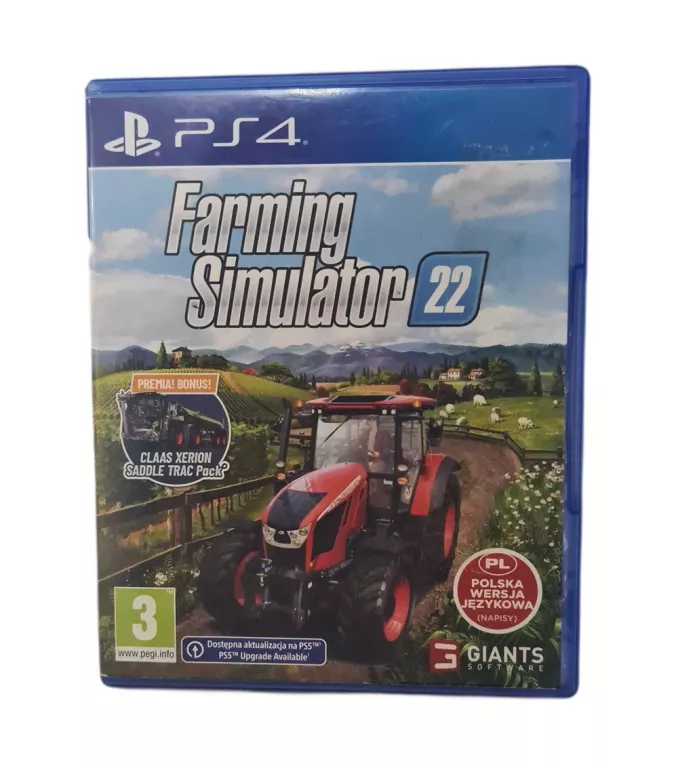 GRA PS4 FARMING SIMULATOR 22
