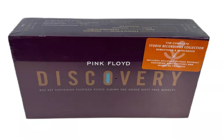 PINK FLOYD - DISCOVERY 14 STUDIO ALBUM BOXSET (LIMITED EDITION) *FOLIA*