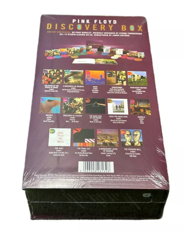 PINK FLOYD - DISCOVERY 14 STUDIO ALBUM BOXSET (LIMITED EDITION) *FOLIA*