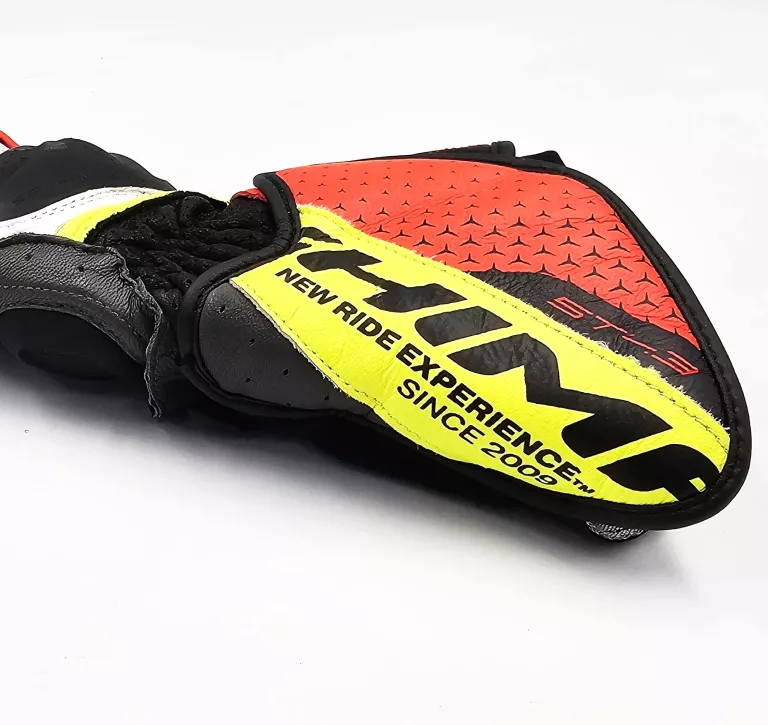 RĘKAWICE MOTOCYKLOWE SHIMA ST-3 FLUO / ROZMIAR M / 8.5
