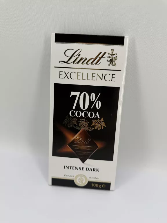 CZEKOLADA LINDT EXCELLENCE 70% COCOA INTESNE DARK 100 G
