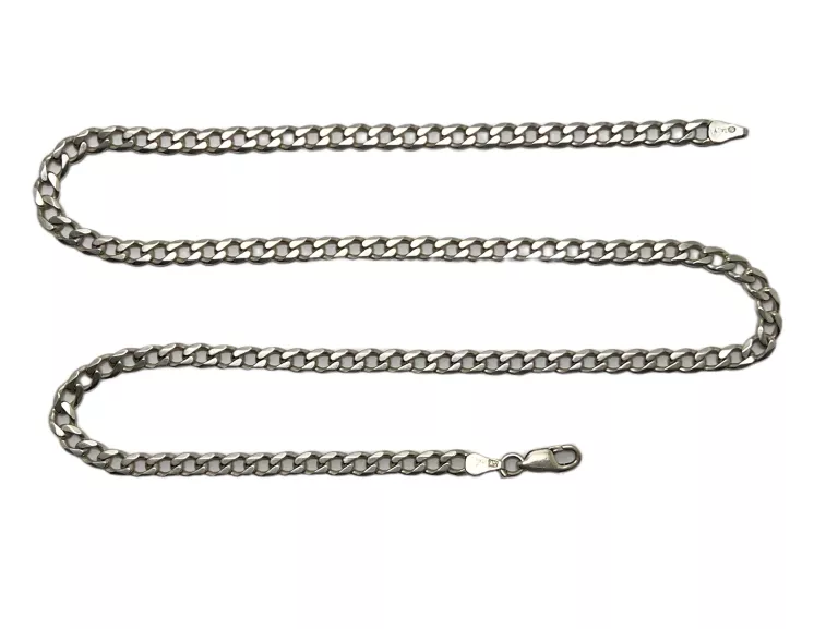 SREBRNY ŁAŃCUSZEK PR.925 27,8G 57CM