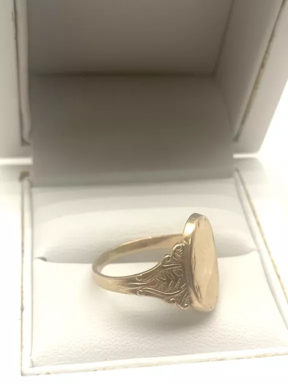 ZŁOTY MĘSKI SYGNET 583