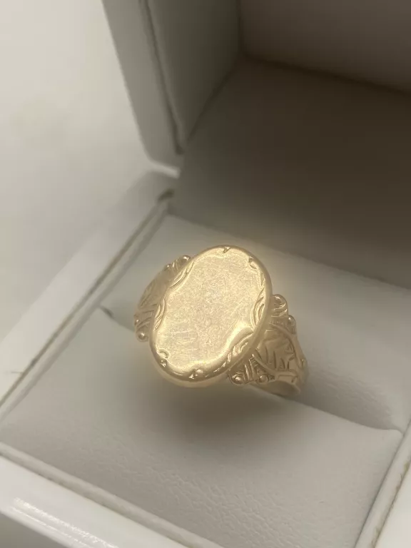 ZŁOTY MĘSKI SYGNET 583