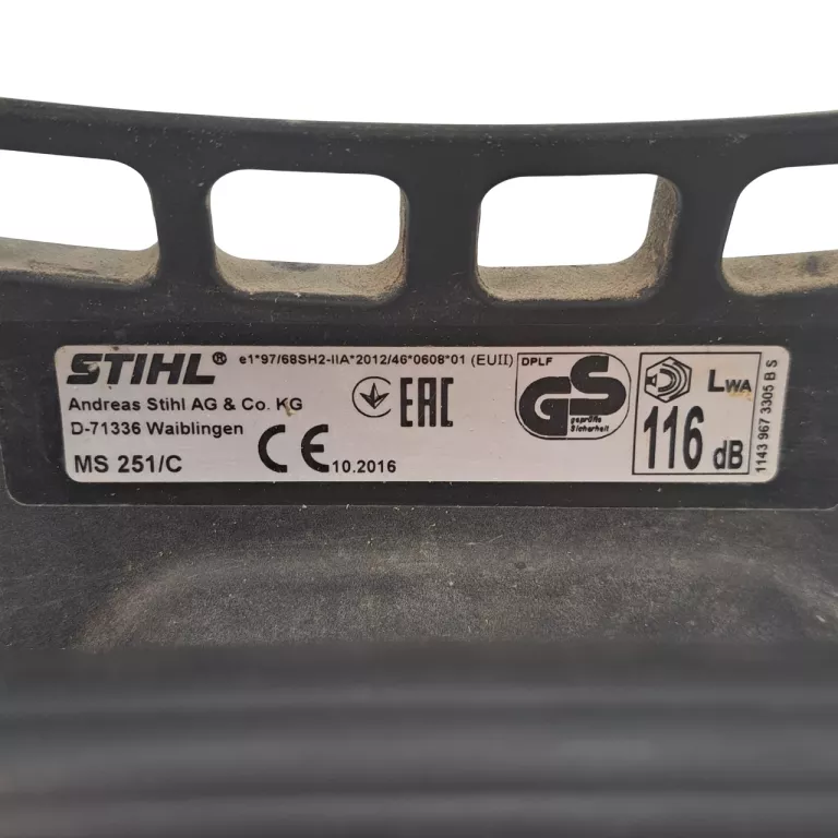 STIHL PILARKA PIŁA SPALINOWA MS 251 2016R