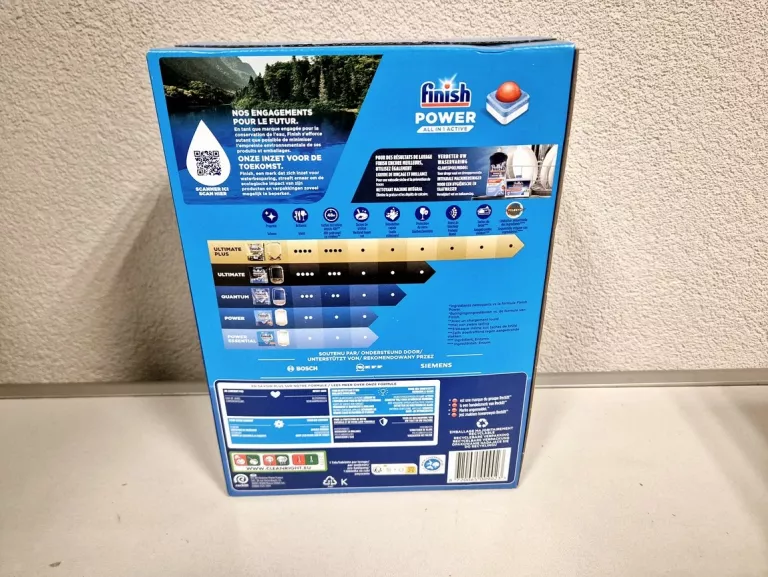 TABLETKI DO ZMYWARKI FINISH POWER 120 SZTUK
