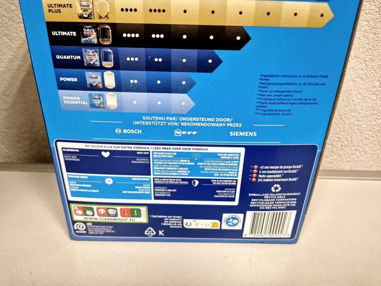 TABLETKI DO ZMYWARKI FINISH POWER 120 SZTUK