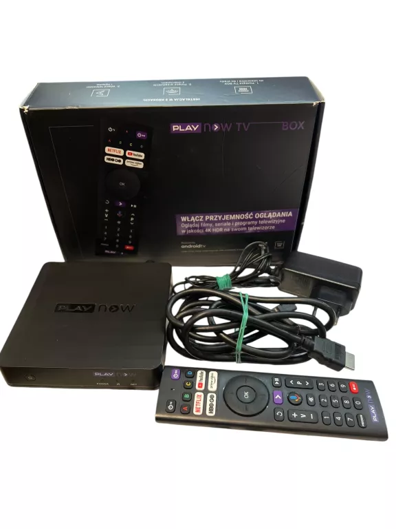 ODTWARZACZ SMART TV PLAY NOW TV BOX 2