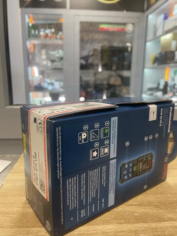 MIERNIK ODLEGŁOŚCI DALMIERZ GLM 50-25 G BOSCH WIĄZKA ZIELONA