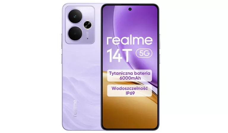 TELEFON REALME 14T @JAK NOWY!!!