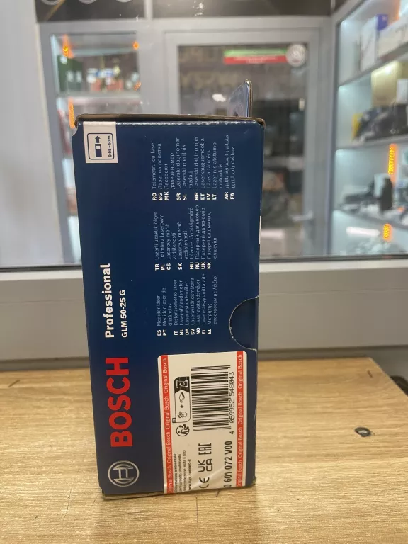 MIERNIK ODLEGŁOŚCI DALMIERZ GLM 50-25 G BOSCH WIĄZKA ZIELONA