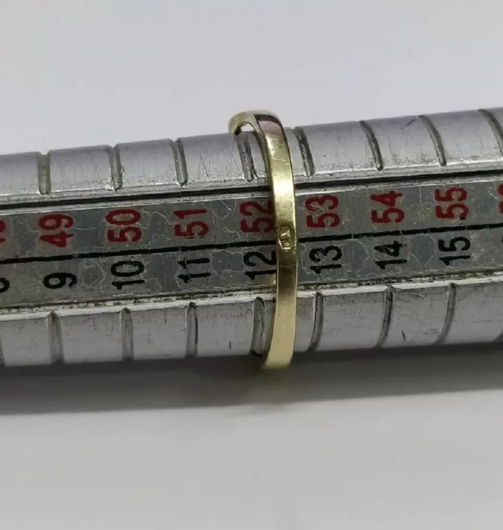 ZŁOTY PIERŚCIONEK 585