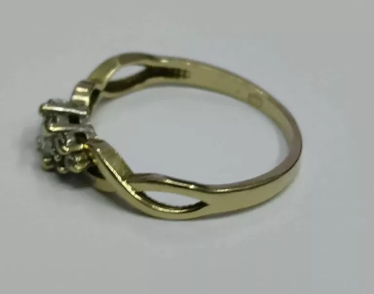 ZŁOTY PIERŚCIONEK 585