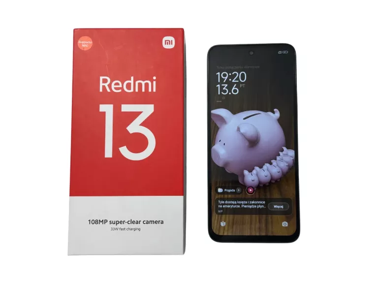 TELEFON XIAOMI REDMI 13 4G (LTE) 8/256GB 6.79" CZARNY - OPIS!