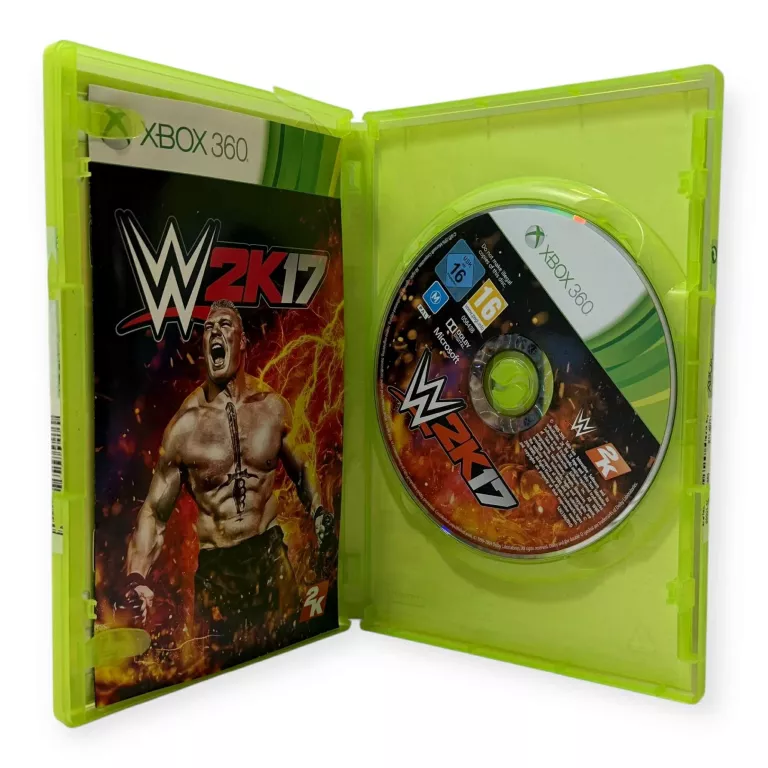 W2K17 W 2017 WWE 2K17 WWE2K17 WRESTLING PUDEŁKOWA XBOX 360 PUDEŁKOWA
