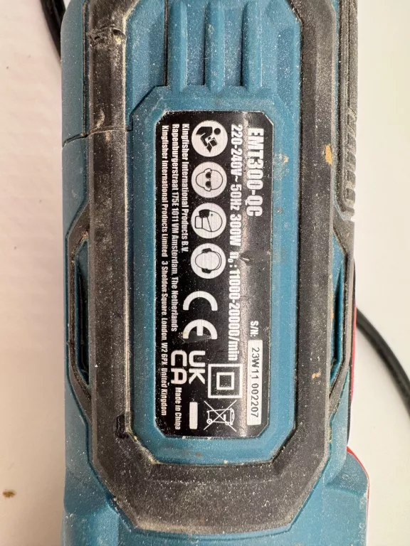 SZLIFIERKA WIELOFUNKCYJNA ERBAUER EMT300-QC KPL + WALIZKA