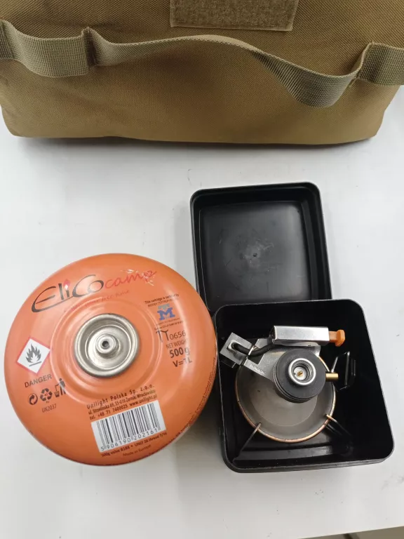 ZESTAW NACZYŃ TURYSTYCZNYCH GARNKÓW SKŁADANY