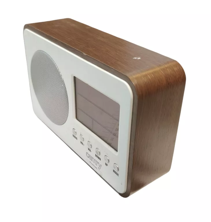 RADIO CAMRY CR 1153 FM/LCD USB/3XAA ZEGAR BUDZIK 3W