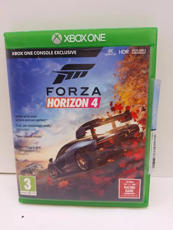 GRA XBOX ONE FORZA HORIZON 4