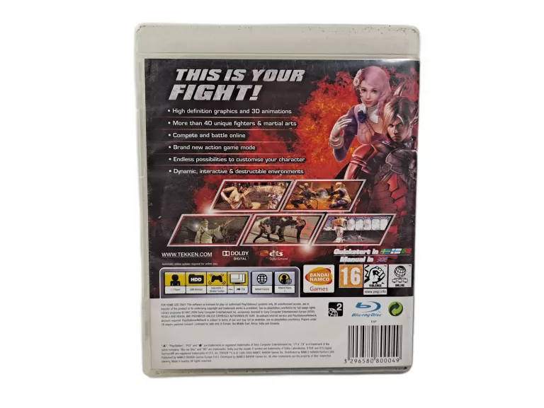 GRA NA KONSOLE PS3 - TEKKEN 6 PLAYSTATION 3