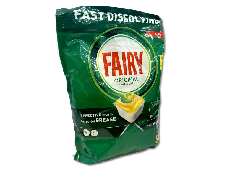 FAIRY ORIGINAL CYTRYNA KAPSUŁKI DO ZMYWARKI ALL IN ONE 71 SZT.