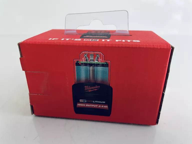 AKUMULATOR BATERIA 12,0 V 2,5AH LITOWO-JONOWY M12HB2.5 MILWAUKEE 493248016