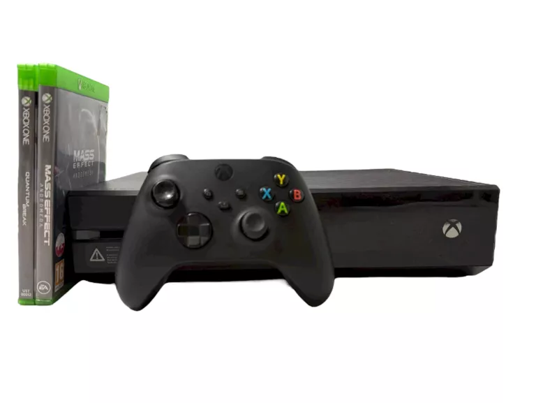 KONSOLA MICROSOFT XBOX ONE MODEL:1540 1TB + KONTROLER + 2 GRY - OPIS!