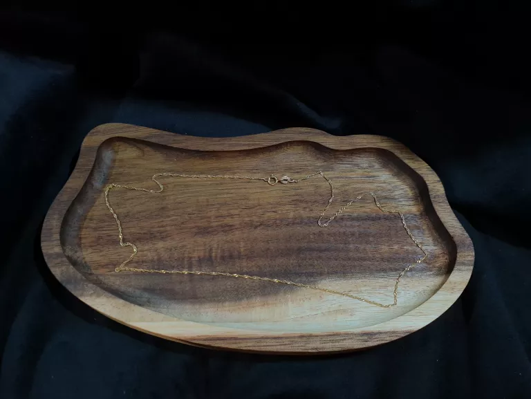 ZŁOTY  ŁAŃCUSZEK 333/0,81G/ 45CM