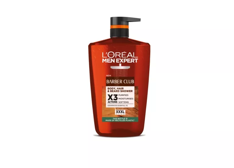 LOREAL MEN EXPERT BARBER CLUB ŻEL POD PRYSZNIC DO CIAŁA WŁOSÓW I BRODY