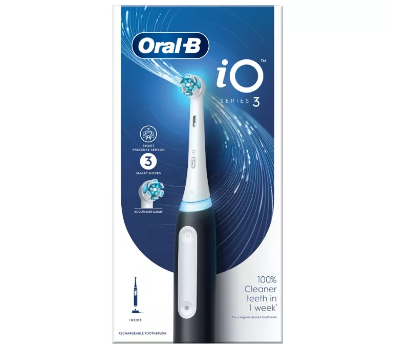 SZCZOTECZKA ELEKTRYCZNA MAGNETYCZNA ORAL-B IO SERIES 3 USZK.KART