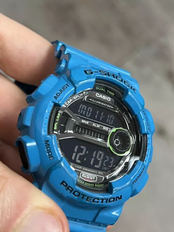 ZEGAREK CASIO G-SHOCK GD-110 NIEBIESKI