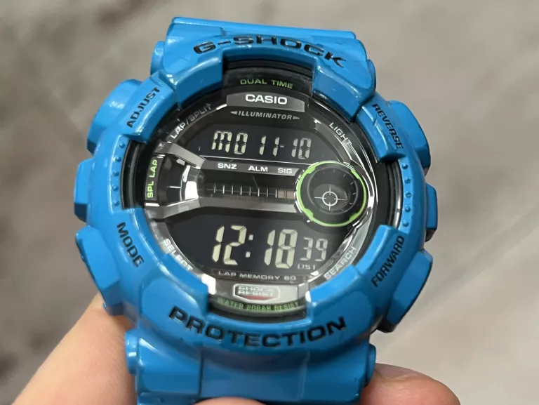 ZEGAREK CASIO G-SHOCK GD-110 NIEBIESKI