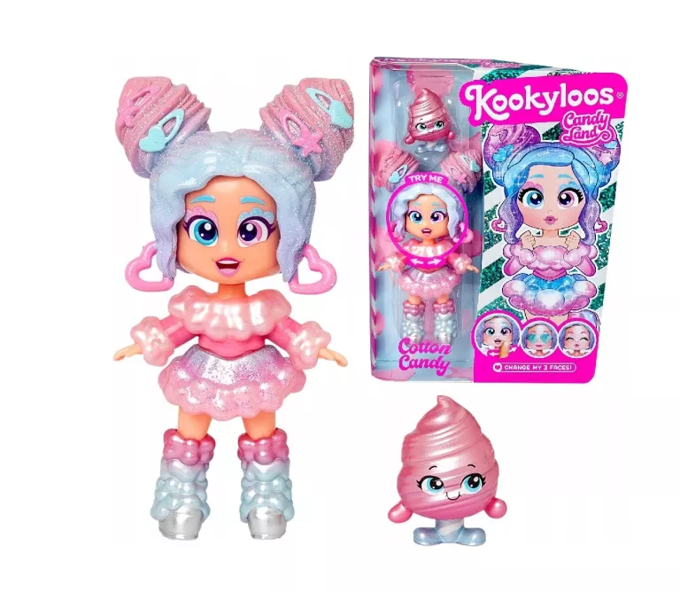 KOOKYLOOS SERIA CANDY LAND LALKA LALECZKA FIGURKA MARSH MALLOW