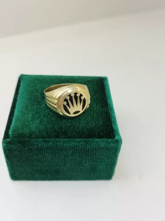 ZŁOTY SYGNET R25 ZŁOTO 585