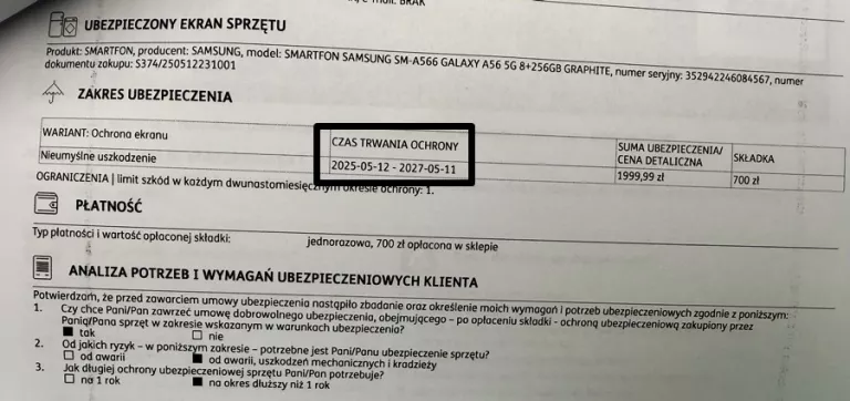 TELEFON SAMSUNG GALAXY A56 5G 8 GB / 256 GB + GWARANCJA + UBEZPIECZENIE !