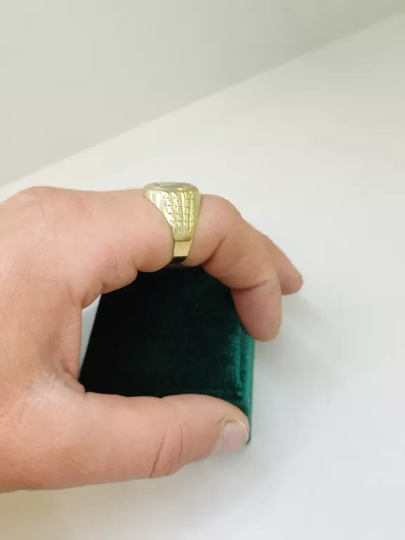 ZŁOTY SYGNET R25 ZŁOTO 585