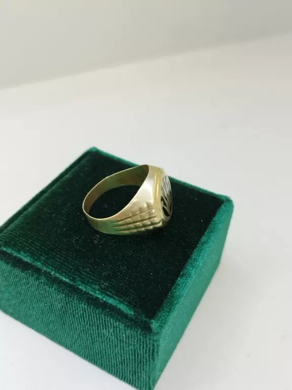 ZŁOTY SYGNET R25 ZŁOTO 585