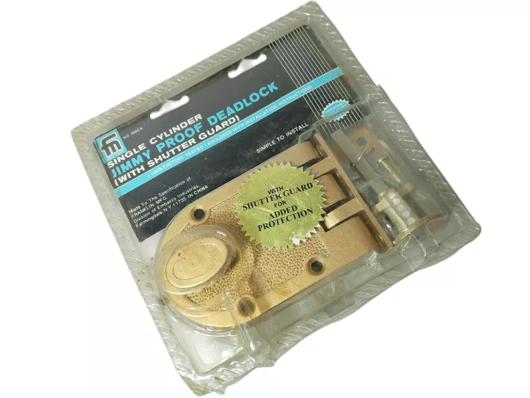 ZAMEK DRZWIOWY FRANKLIN MFG SINGLE CYLINDER JIMMY PROOF DEADLOCK (WITH SH