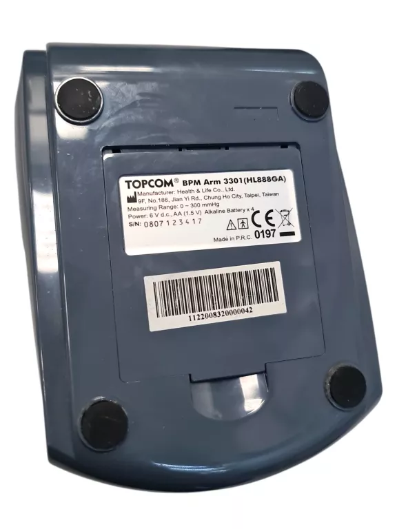 CIŚNIENIOMIERZ AUTOMATYCZNY NARAMIENNY BPM ARM 3301 TOPCOM