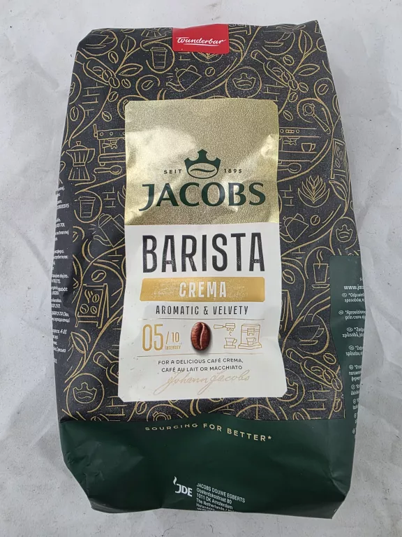 JACOBS BARISTA CREMA KAWA ZIARNISTA 1 KG