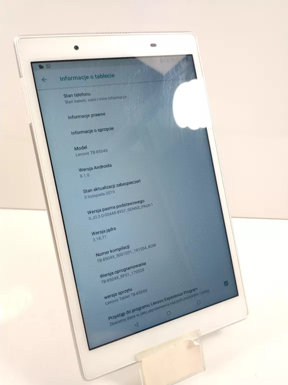 TABLET LENOVO TB- 8504