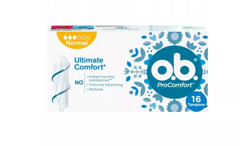 TAMPONY O.B. SUPER PROCOMFORT EXTRA PROTECT 16 SZTUK
