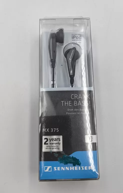 SŁUCHAWKI DOUSZNE SENNHEISER MX 375