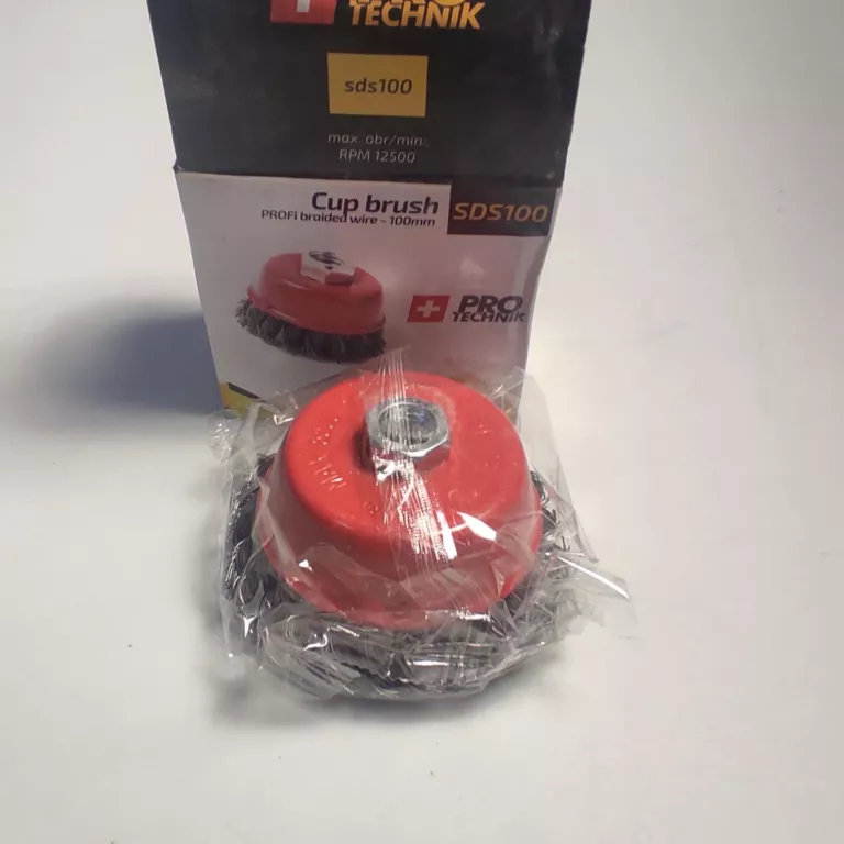 SZCZOTKA NA SZLIFIERKĘ DRUCIANA 100MM