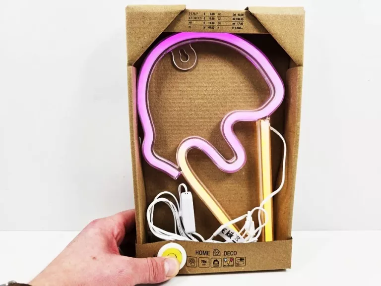 DEKORACYJNE LODY - LAMPKA LED