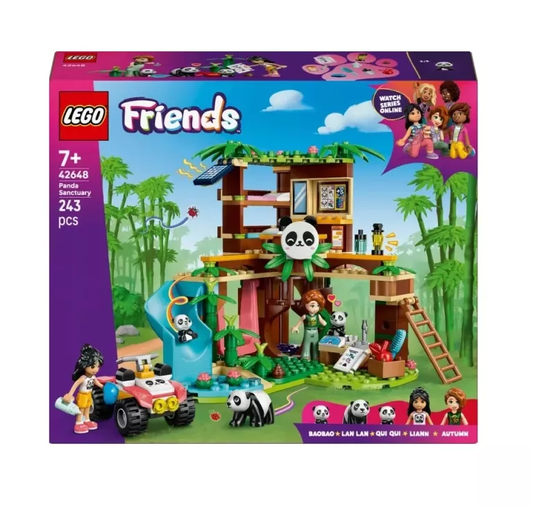 LEGO FRIENDS OPIEKA NAD PANDAMI W REZERWACIE 42648