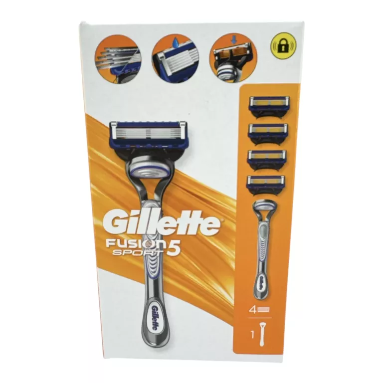 MASZYNKA NA WKŁADY DO GOLENIA GILLETTE FUSION 5 SPORT 1 + 4