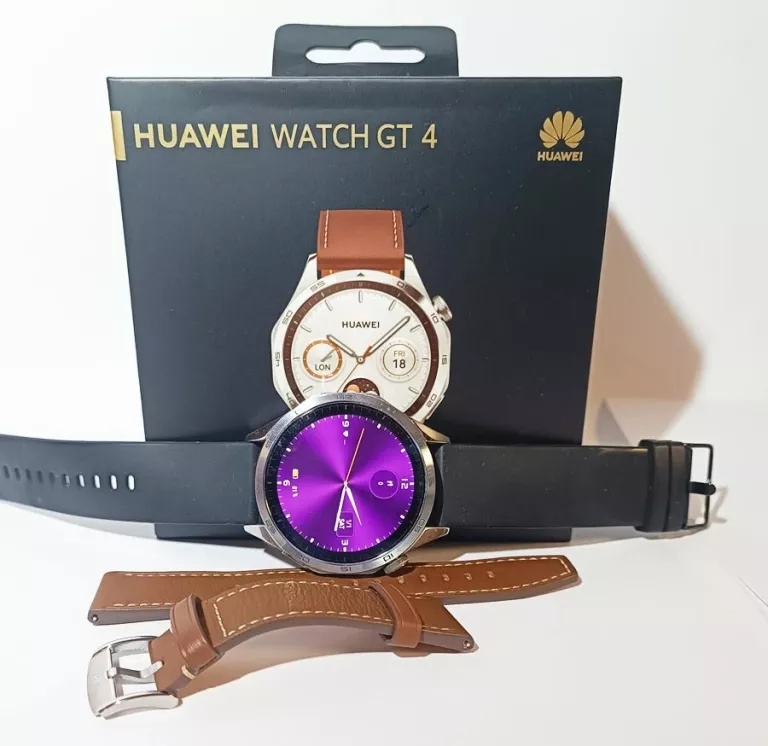 SMARTWATCH HUAWEI GT 4/ŁADOWARKA/PUDĘŁKO