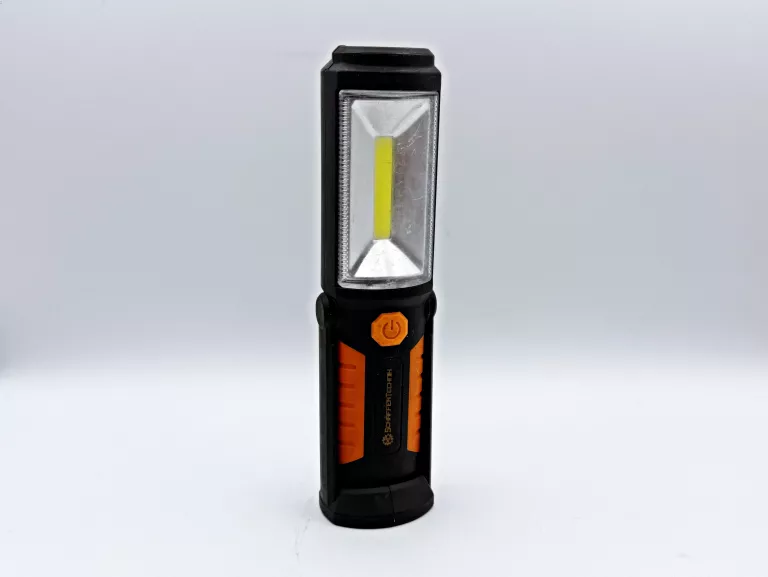 LATARKA WARSZTATOWA ŁAMANA 300 LM 20 LM COB LED POWERBANK SCHAFFER TECHNIK