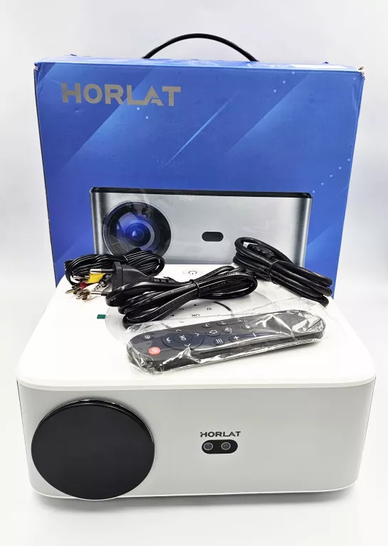 PROJEKTOR HORLAT T02 KOMPLET / KOLOR BIAŁY